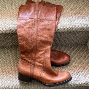 Lucky Brand Leather Riding boots